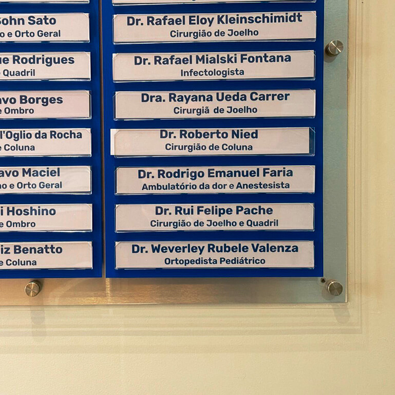 Recepção Consultorio Dr Rodrigo Faria